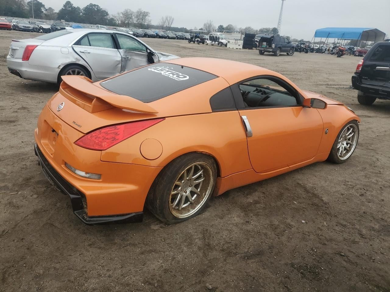 Passenger Side View Mirror Power Convertible Heated Fits 05-09 350Z 1106810