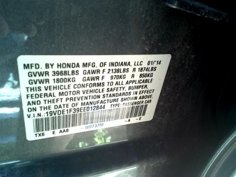 Automatic Transmission Fits 13-15 ILX 355814