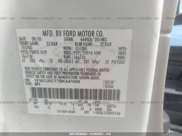 Audio Equipment Radio Receiver AM-FM-CD-MP3 Fits 11-12 ESCAPE 563533