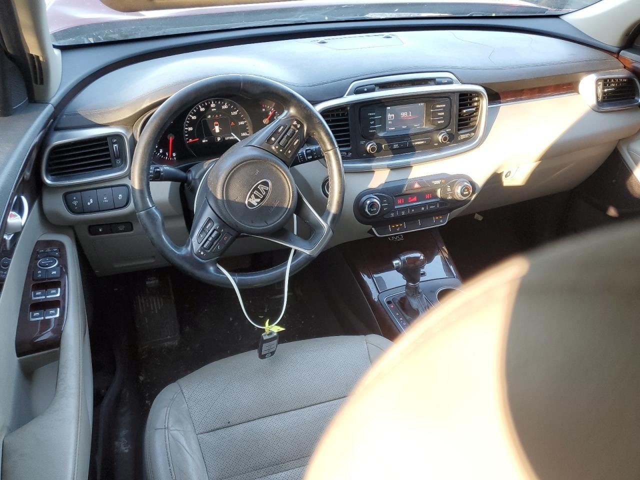 Passenger Right Sun Visor Without Sunroof Fits 16-20 SORENTO 1115501