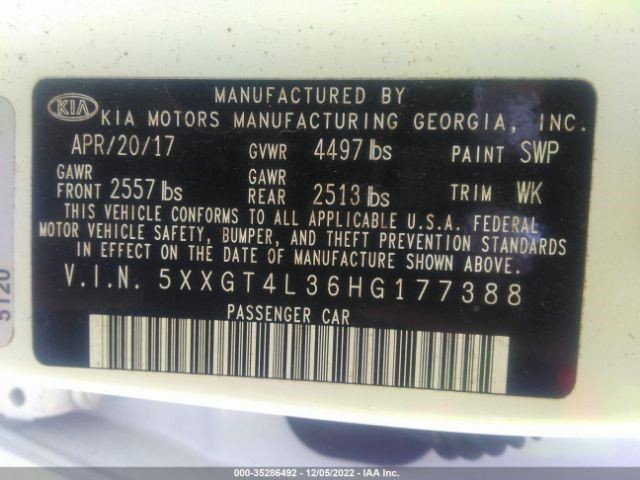Anti-Lock Brake Part Actuator And Pump VIN 1 Turbo Fits 17-18 OPTIMA 722462
