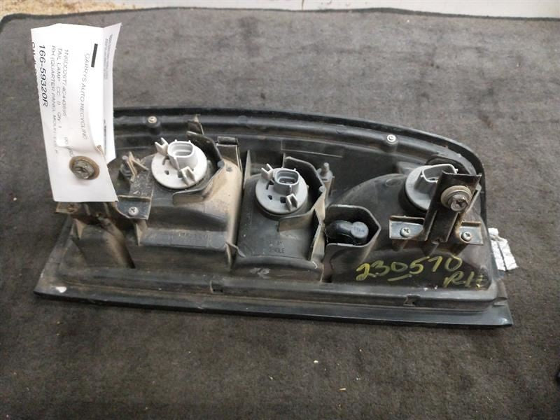 Passenger Tail Light Quarter Panel Mounted Fits 02-04 FRONTIER 897646