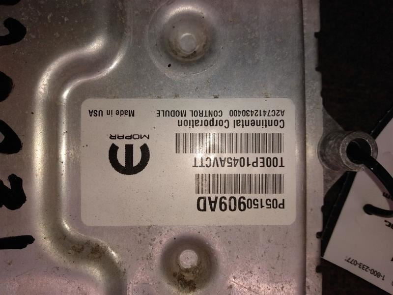Engine ECM Electronic Control Module 2.4L Engine ID ED6 Fits 15 DART 662687