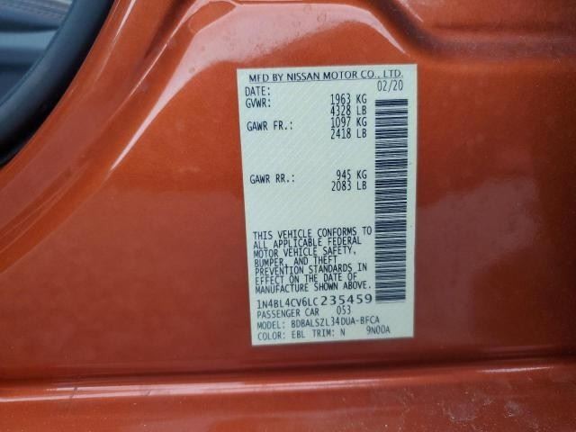 Alternator Fits 19-22 ALTIMA 1117236