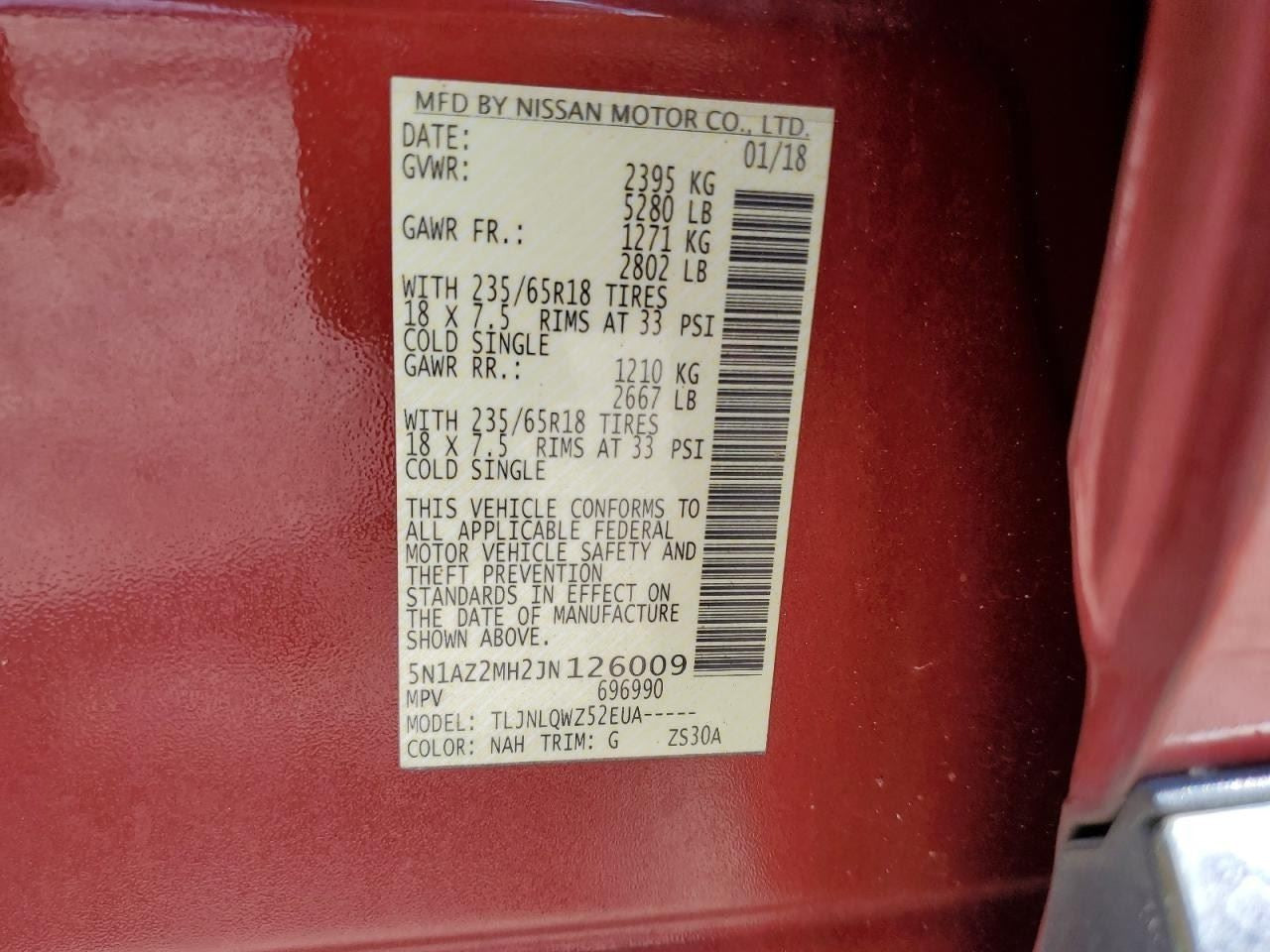 Alternator Fits 18-23 MURANO 1110386