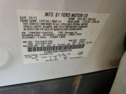 Wash Reservoir Fits 13-19 TAURUS 862501