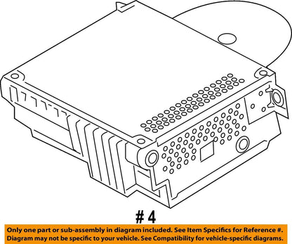 Audio Equipment Radio Receiver Am-fm-cd Fits 11-15 XJ 530840