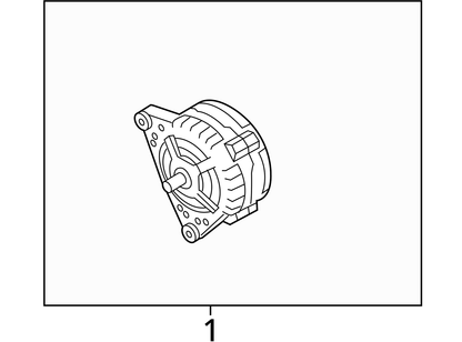 Alternator Engine ID Cbpa 140 Amp Bosch Manufacturer Fits 05-16 JETTA 1102253