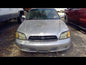 Passenger Front Window Regulator Electric Fits 00-04 LEGACY 1120636