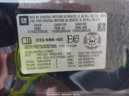 Axle Shaft Front Axle Fits 07-14 ESCALADE 1052619