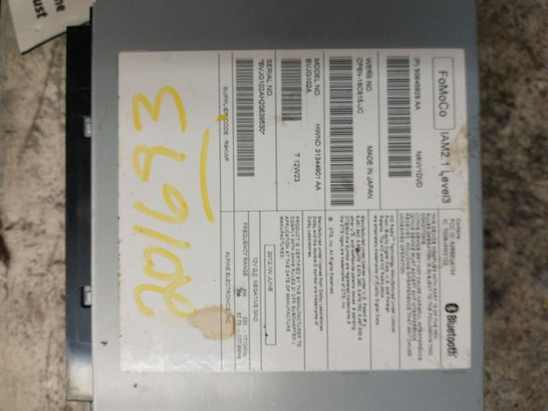 Audio Equipment Radio Receiver Am-fm-cd Fits 11-15 XJ 530840
