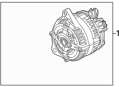 Alternator Fits 11-14 MUSTANG 1082864