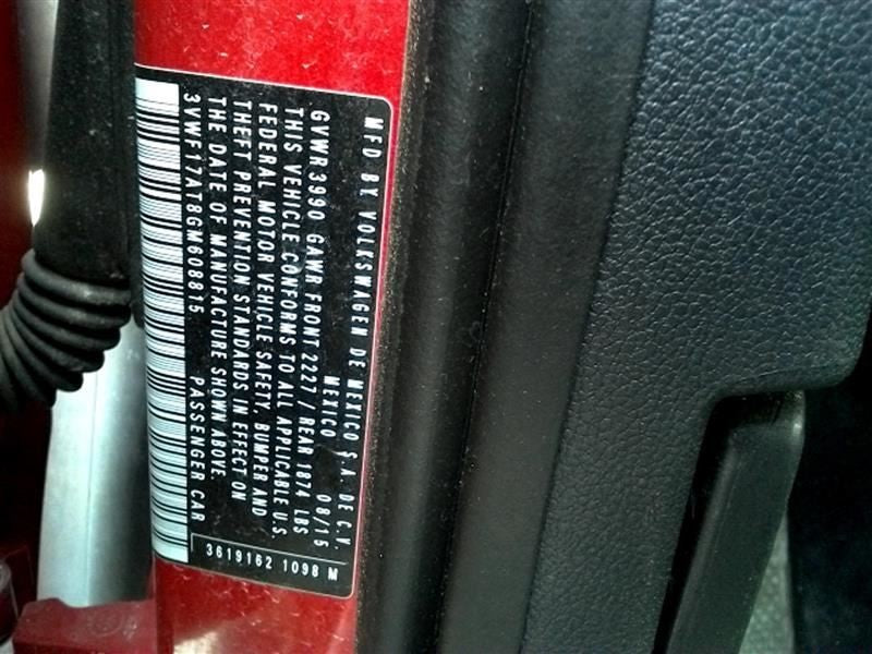 Automatic Transmission 2.0L 6 Speed Fits 14-19 BEETLE 534920