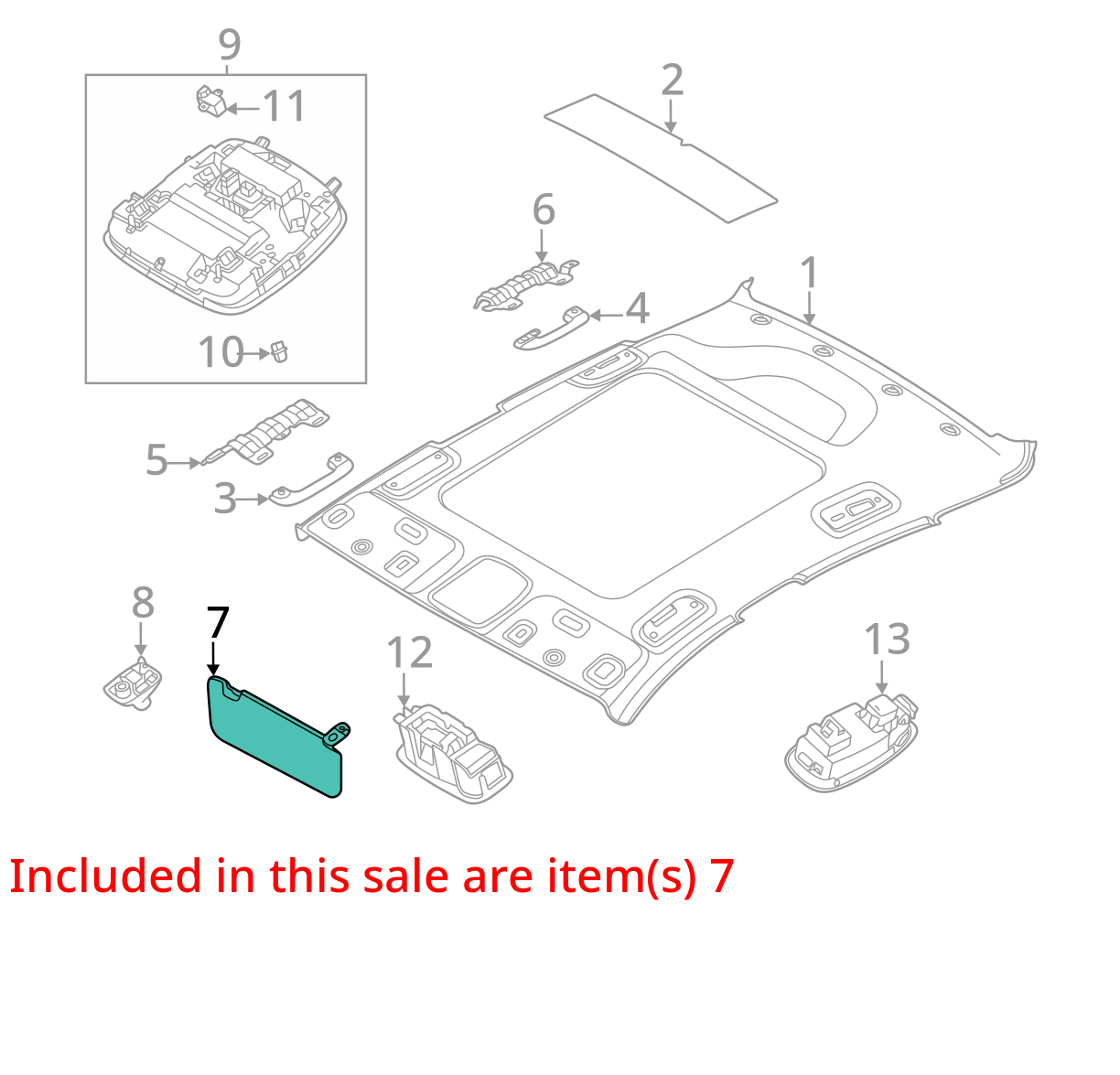 K5        2021 Sun Visor 1088938