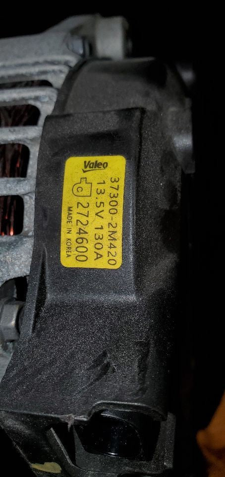 K5        2021 Alternator 1088971