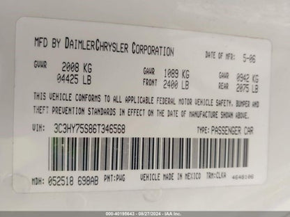 Seat Belt Front Bucket Seat Passenger Retractor Fits 06-10 PT CRUISER 1072300
