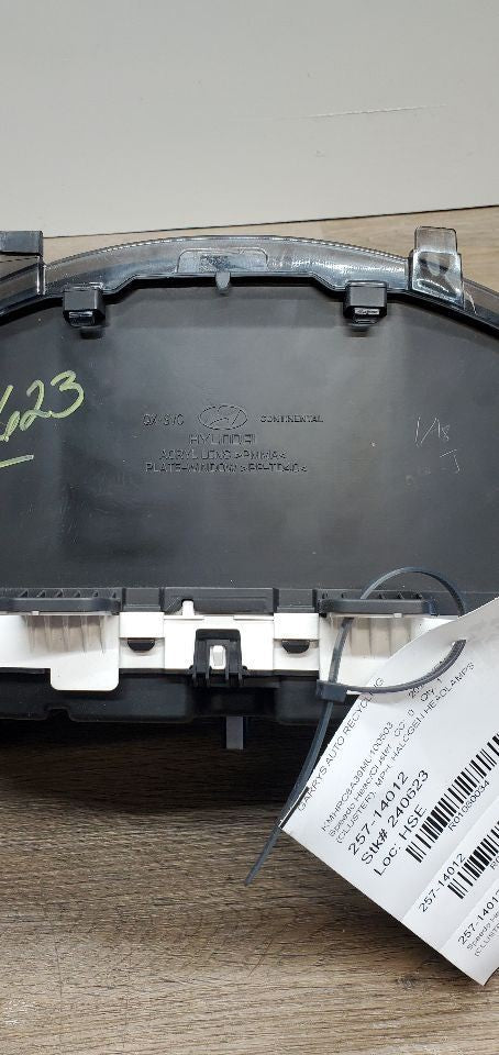 Speedometer Cluster MPH Halogen Headlamps Fits 20 VENUE 1080034