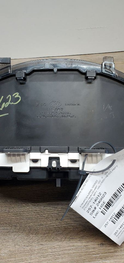 Speedometer Cluster MPH Halogen Headlamps Fits 20 VENUE 1080034