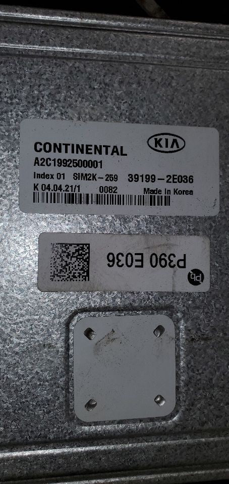 Engine ECM Electronic Control Module 2.0L Automatic Fits 19-22 FORTE 1112225