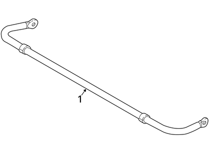 Stabilizer Bar Rear FWD Fits 13-18 MAZDA CX-5 1026867