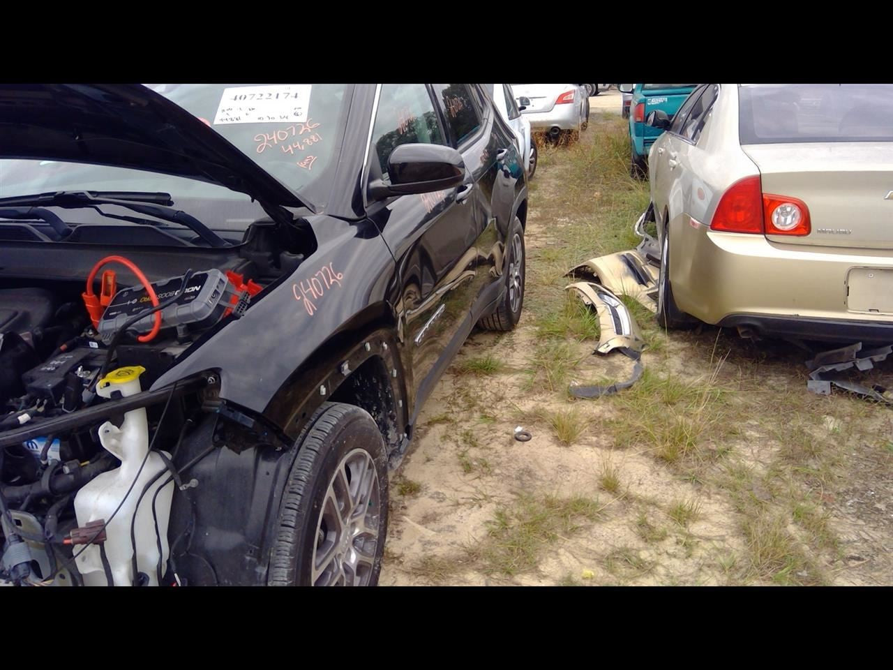 Driver Side View Mirror Manual Folding Heated Fits 17-20 COMPASS 1088646