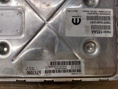 Engine ECM Electronic Control Module 5.7L Fits 18-19 300 1124712