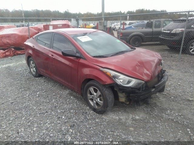 Driver Tail Light Sedan Lid Mounted US Built Fits 14-16 ELANTRA 604187