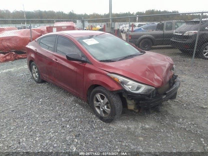 Driver Tail Light Sedan Lid Mounted US Built Fits 14-16 ELANTRA 604187