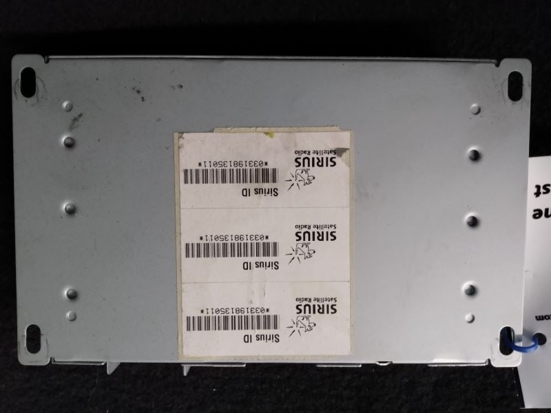 Audio Equipment Radio Satellite Control Sirius Fits 06-11 AUDI A6 542910