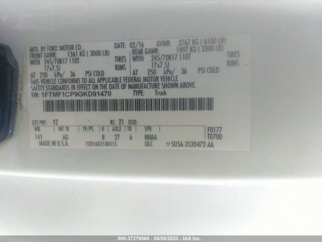 Blower Motor Fits 15-20 FORD F150 PICKUP 1082446