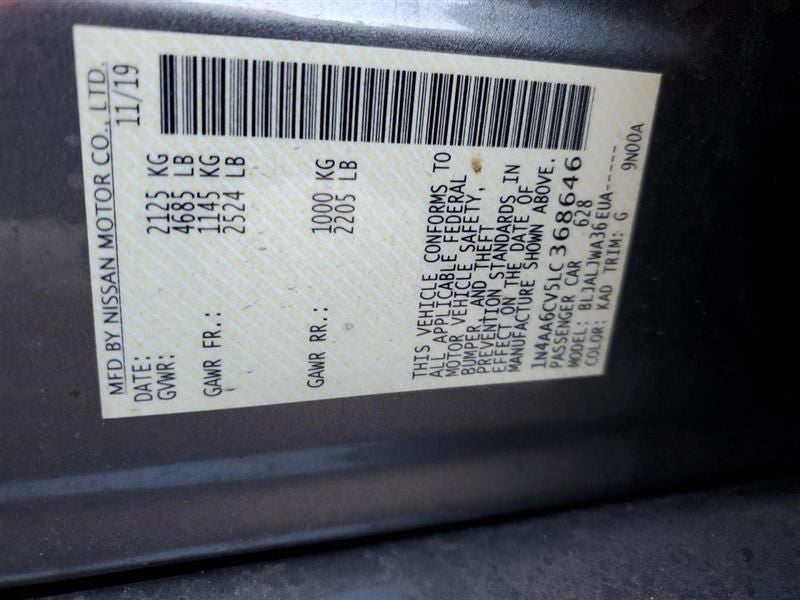 Coolant Reservoir Fits 19-20 MAXIMA 1054909