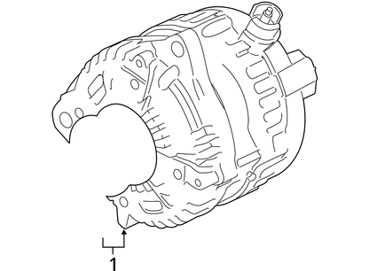 Alternator 200 Amp Fits 15-20 FORD F150 PICKUP 1107225