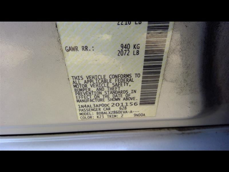 Coolant Reservoir Sedan Fits 13-18 ALTIMA 995907