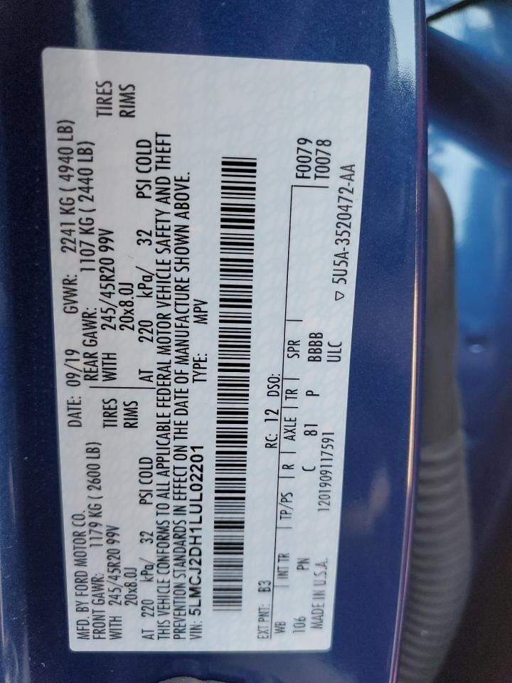 Passenger Right Lower Control Arm Front Fits 20-23 ESCAPE 1117408
