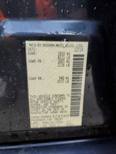 Brake Master Cylinder Vehicle Dynamic Control Fits 13-18 ALTIMA 1037676