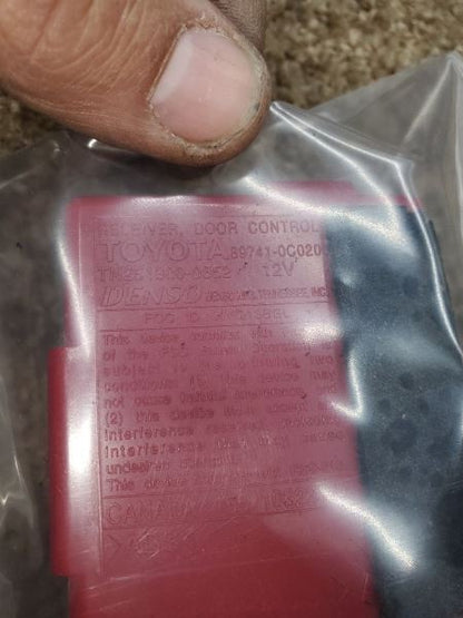 DOOR CONTROL MODULE Chassis ECM 911848