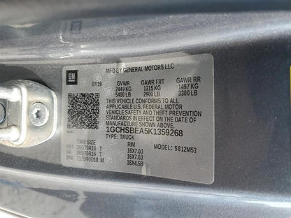 Chassis ECM Body Control BCM Cowl Fits 17-20 BOLT 1059927