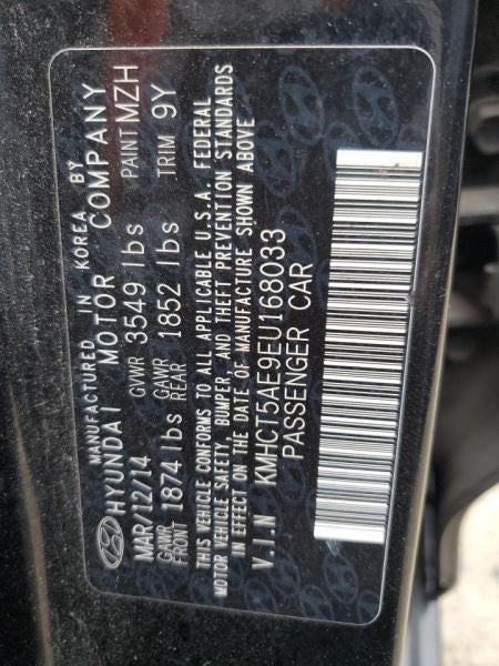 Fuse Box Engine Compartment Fits 13-14 ACCENT 1078985