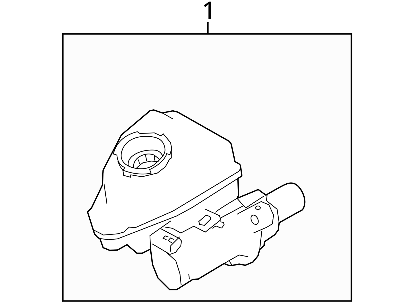 Brake Master Cylinder Vehicle Dynamic Control Fits 19-20 ALTIMA 1048045