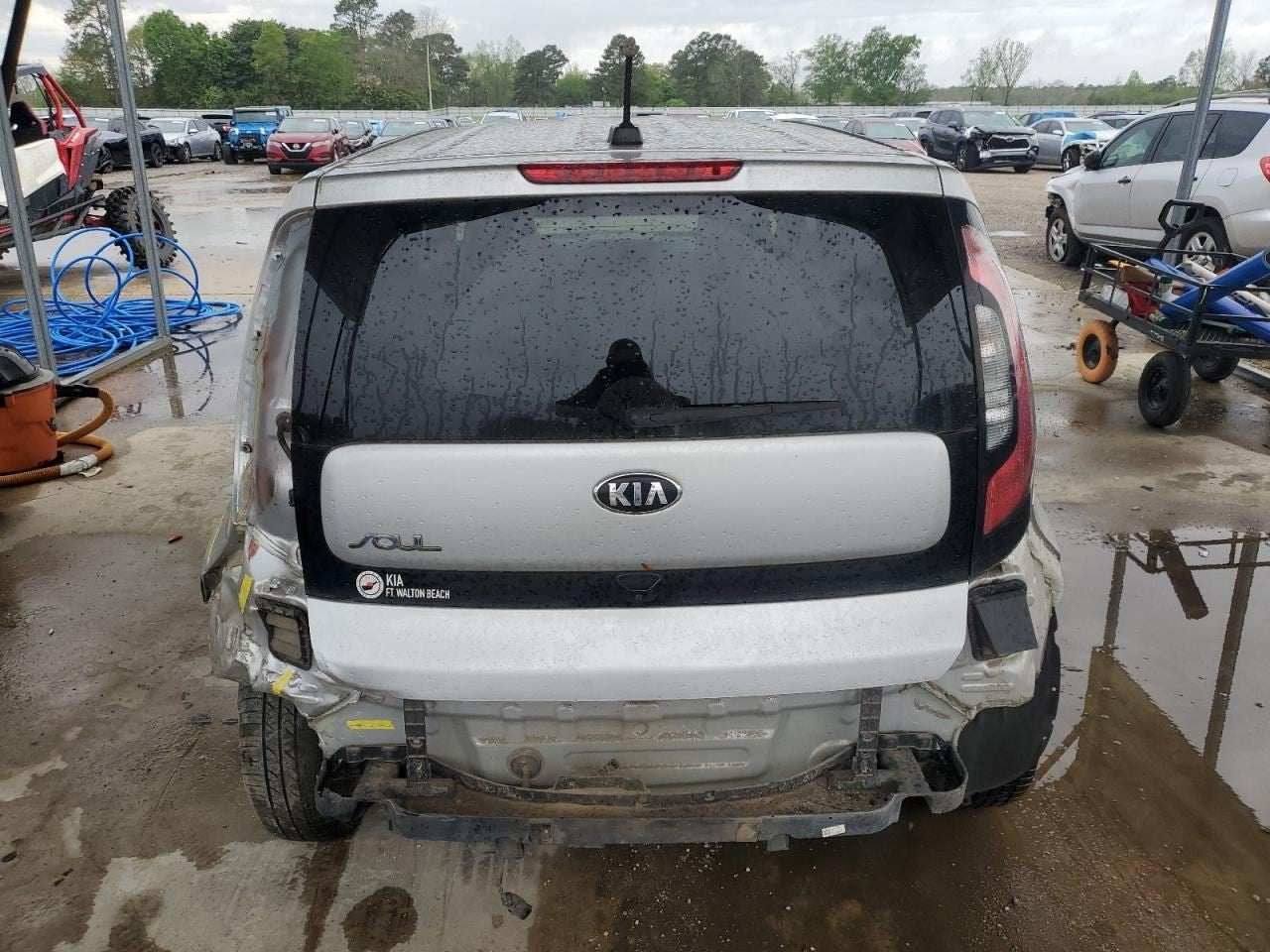 Driver Sun Visor Model Illuminated Without Sunroof Fits 14-19 SOUL 1124954