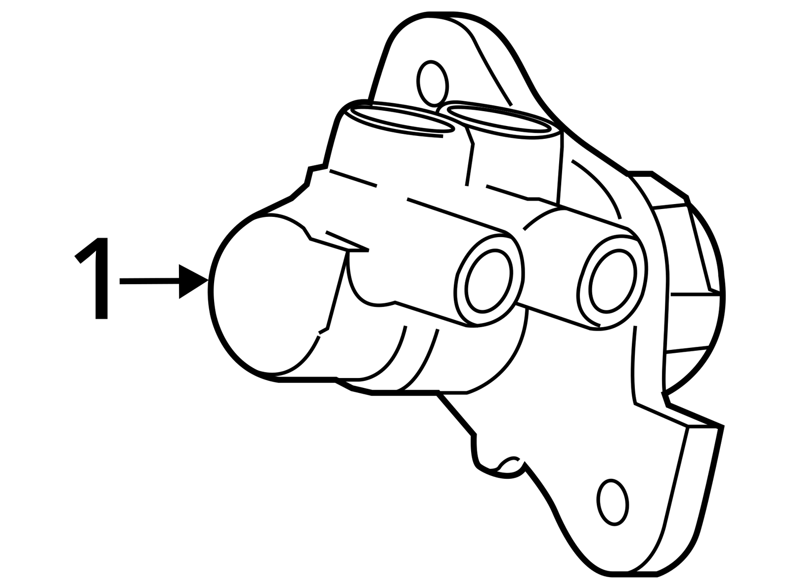 Brake Master Cylinder Fits 13-14 ATS 969040