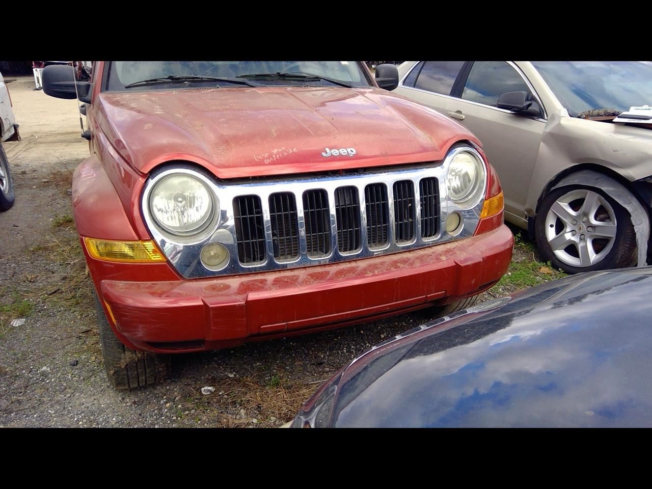Passenger Right Sun Visor Illuminated Fits 04-07 LIBERTY 1094742