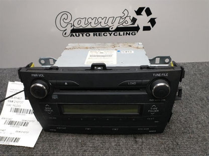 Audio Equipment Radio Display And Receiver Fits 09-10 COROLLA 622532