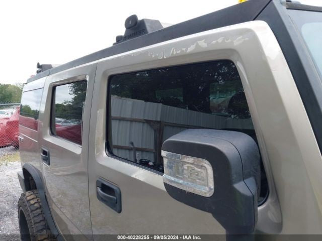 Hood Without Chrome Hood Handle Fits 03-07 HUMMER H2 1127564