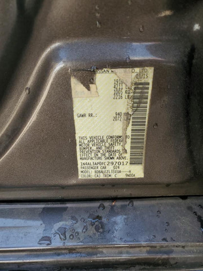 Alternator 4 Cylinder Fits 13-17 ALTIMA 1128798