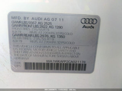 Starter Motor Fits 10-17 AUDI S5 717077
