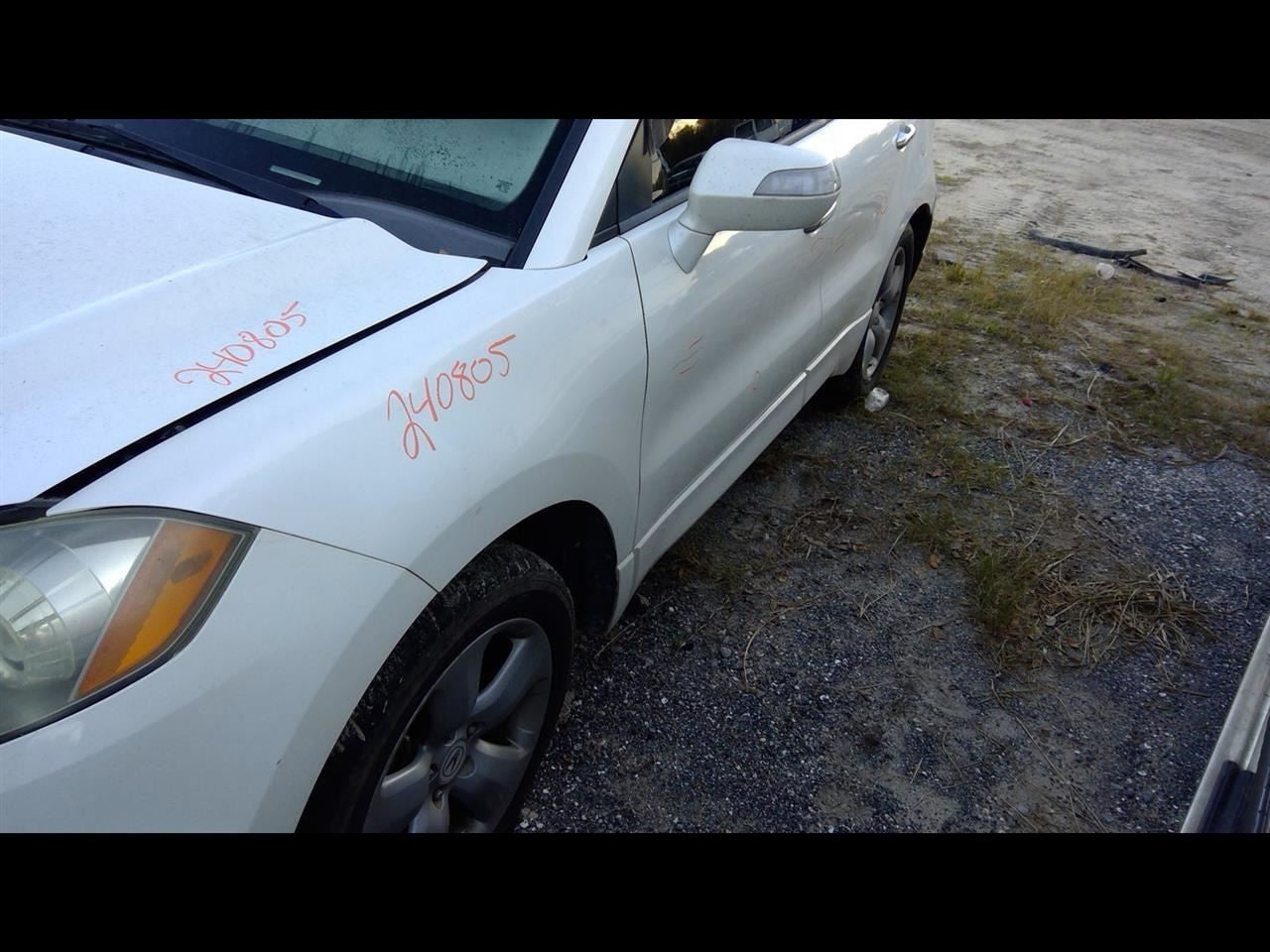 Passenger Door Handle Exterior Assembly Body Color Front Fits 07-12 RDX 1096695