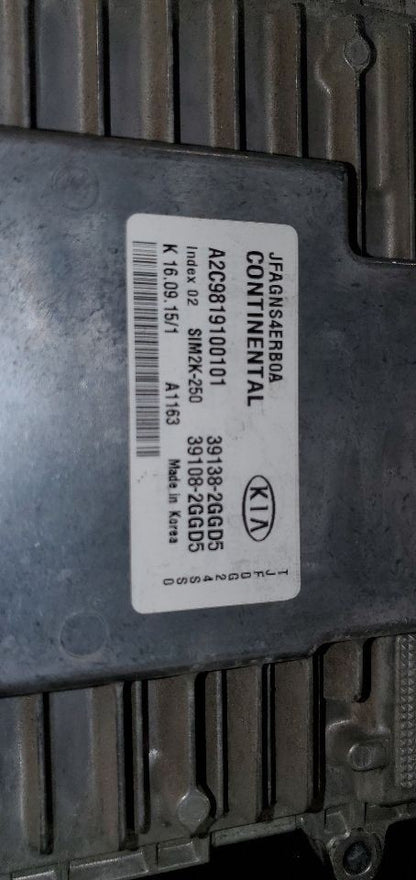 Engine ECM Electronic Control Module 2.4L VIN 3 Fits 16-18 OPTIMA 1121194