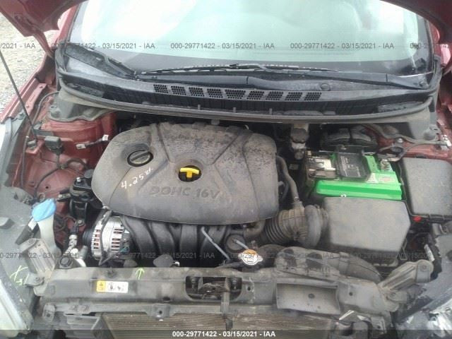 Driver Tail Light Sedan Lid Mounted US Built Fits 14-16 ELANTRA 604187
