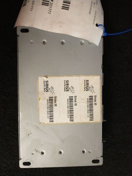 Audio Equipment Radio Satellite Control Sirius Fits 06-11 AUDI A6 542910